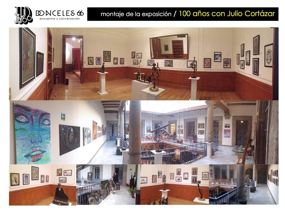 100 años con Julio Cortázar, Donceles 66, Mexico City, 2014