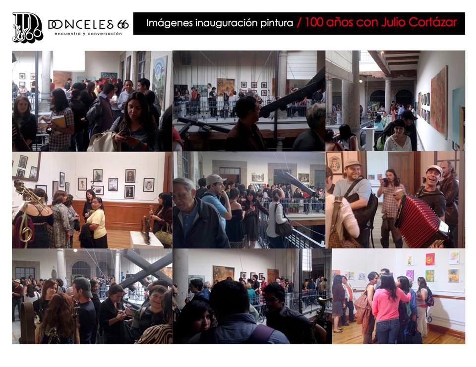 100 años con Julio Cortázar, Donceles 66, Mexico City, 2014