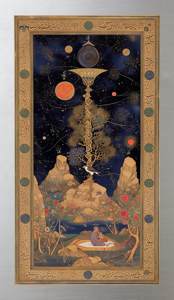 AI Futuristic Narratives in Historical Artistry, no. 11