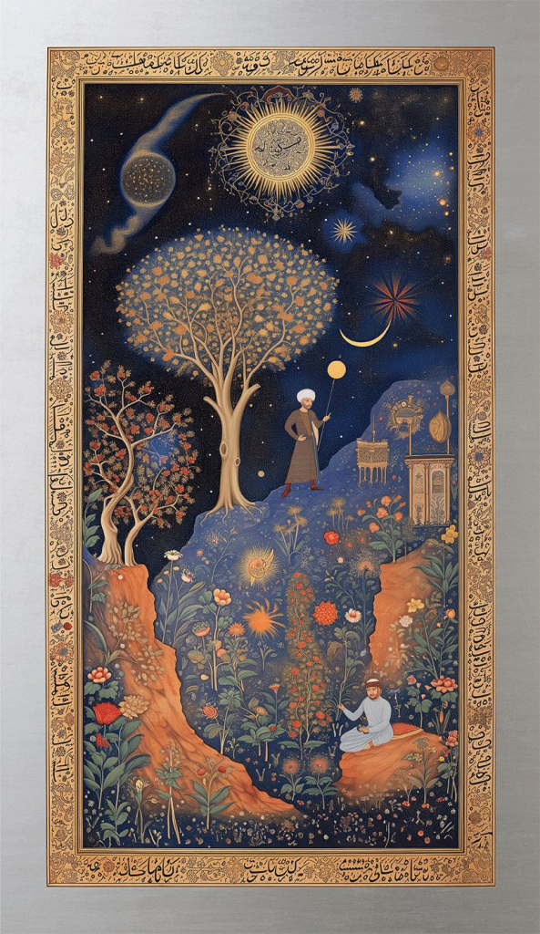 AI Futuristic Narratives in Historical Artistry, no. 12