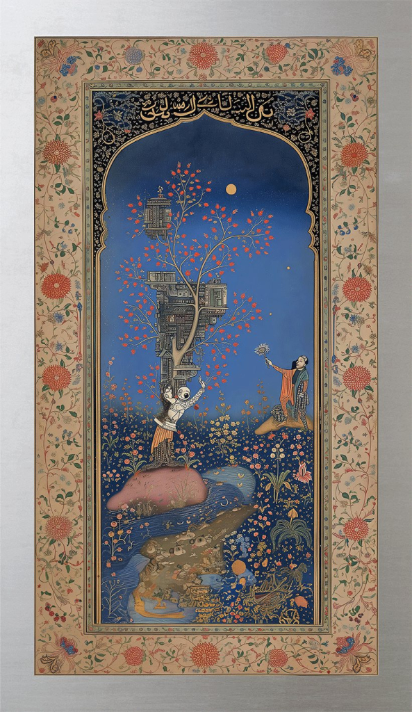 AI Futuristic Narratives in Historical Artistry, no. 16