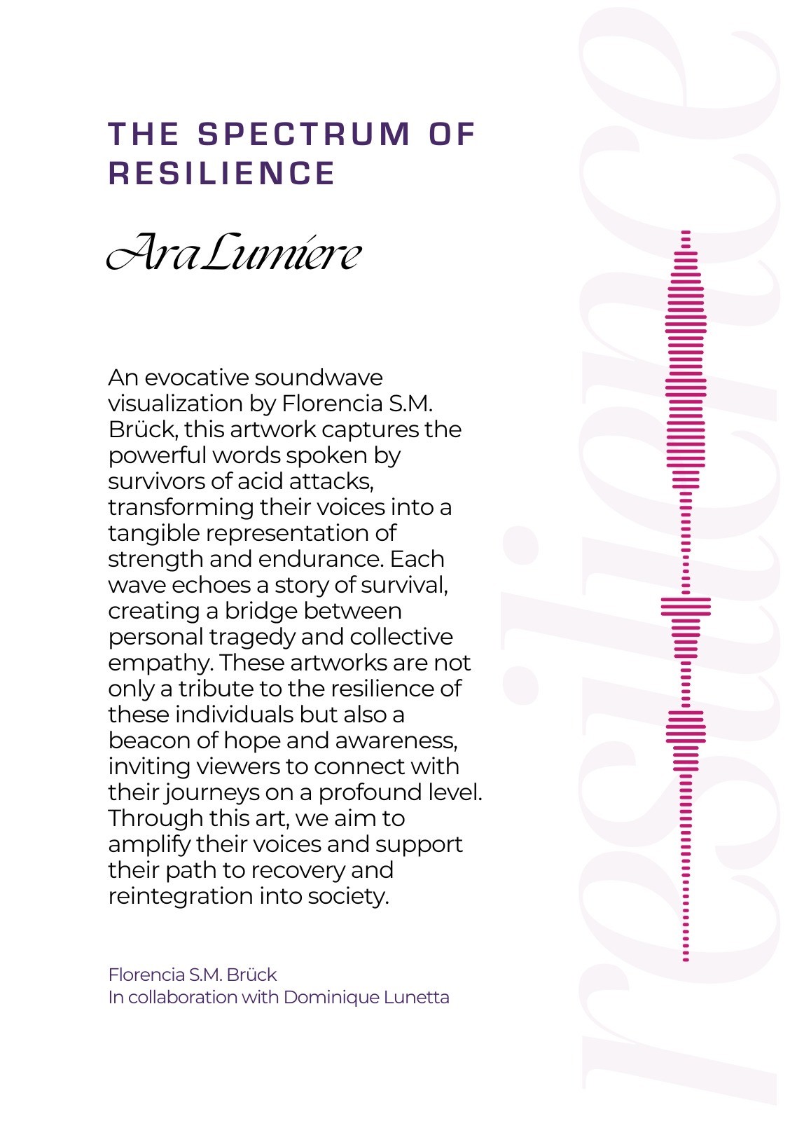 The Spectrum of Resilience, card