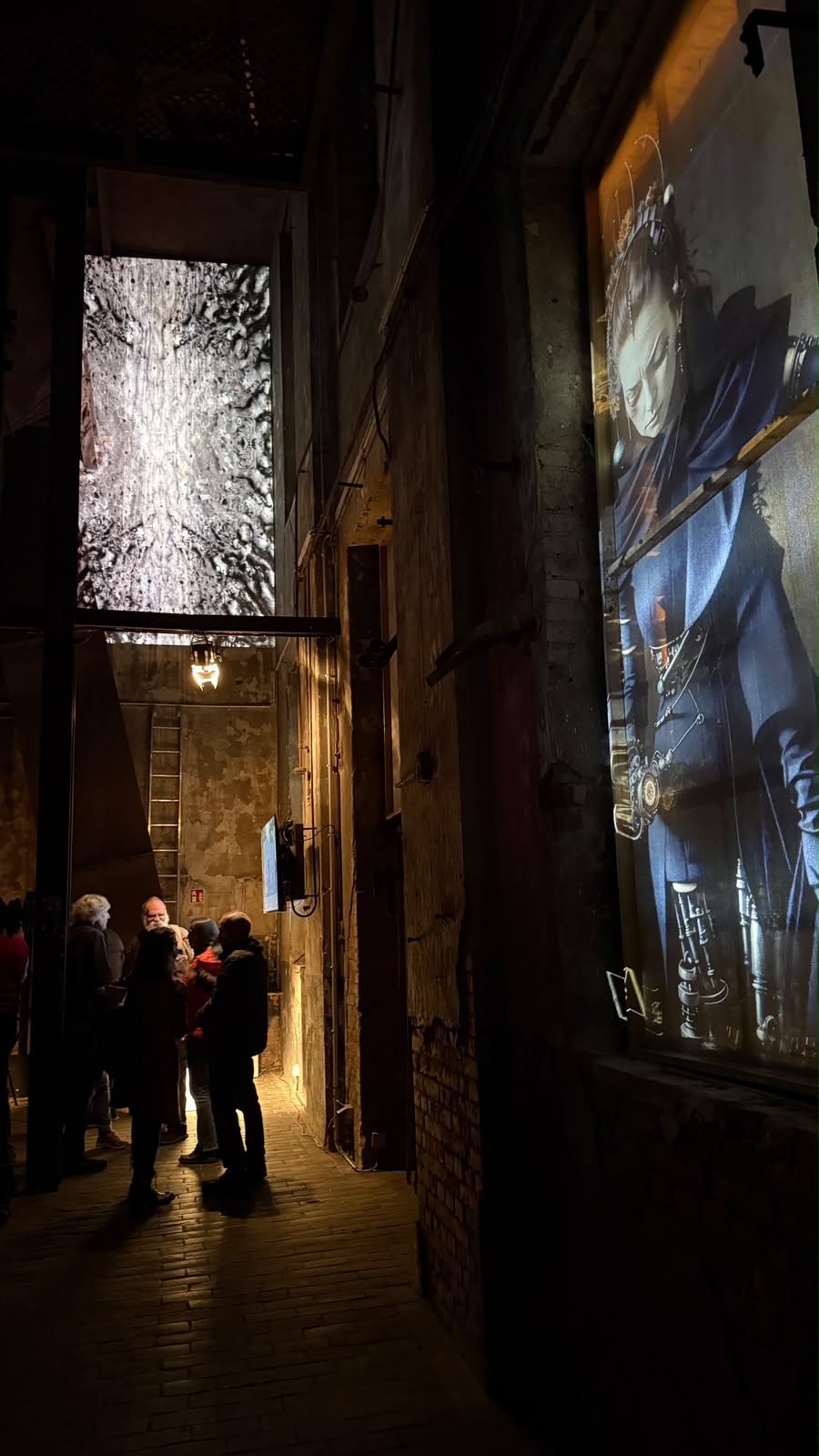 Projections inside the Kesselhaus Linden during ALL NATURAL, Hannover, 2026