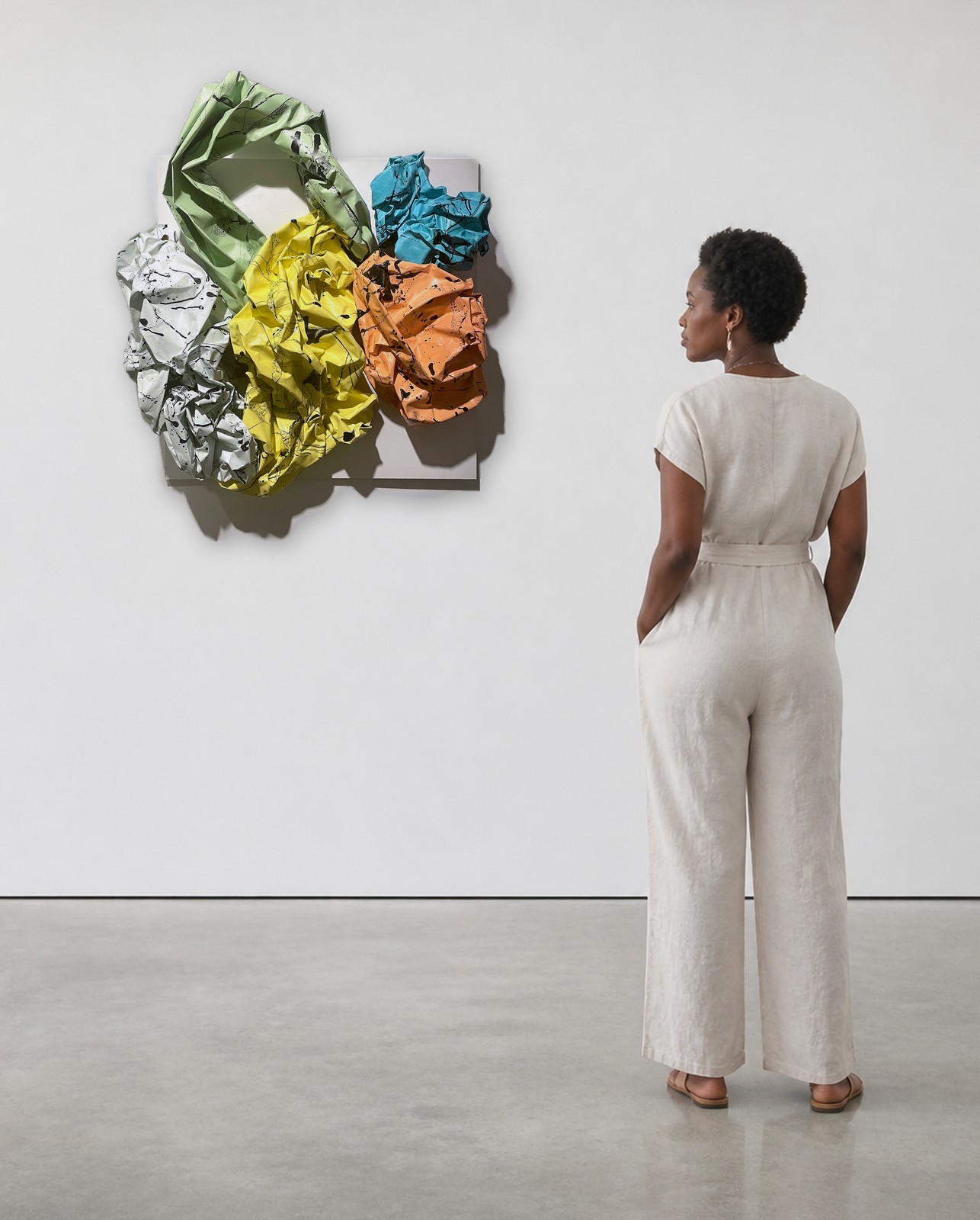 Law of Attraction, shown at human scale