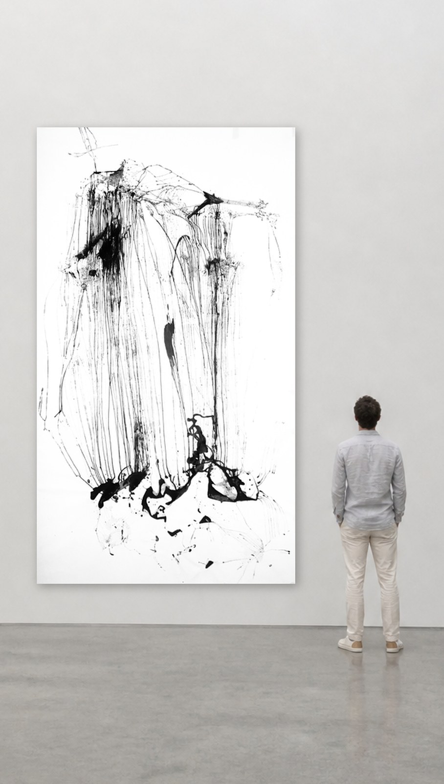Tension One, shown at human scale